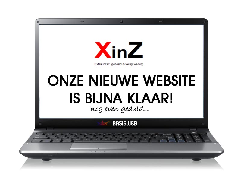 XinZ website in aanbouw